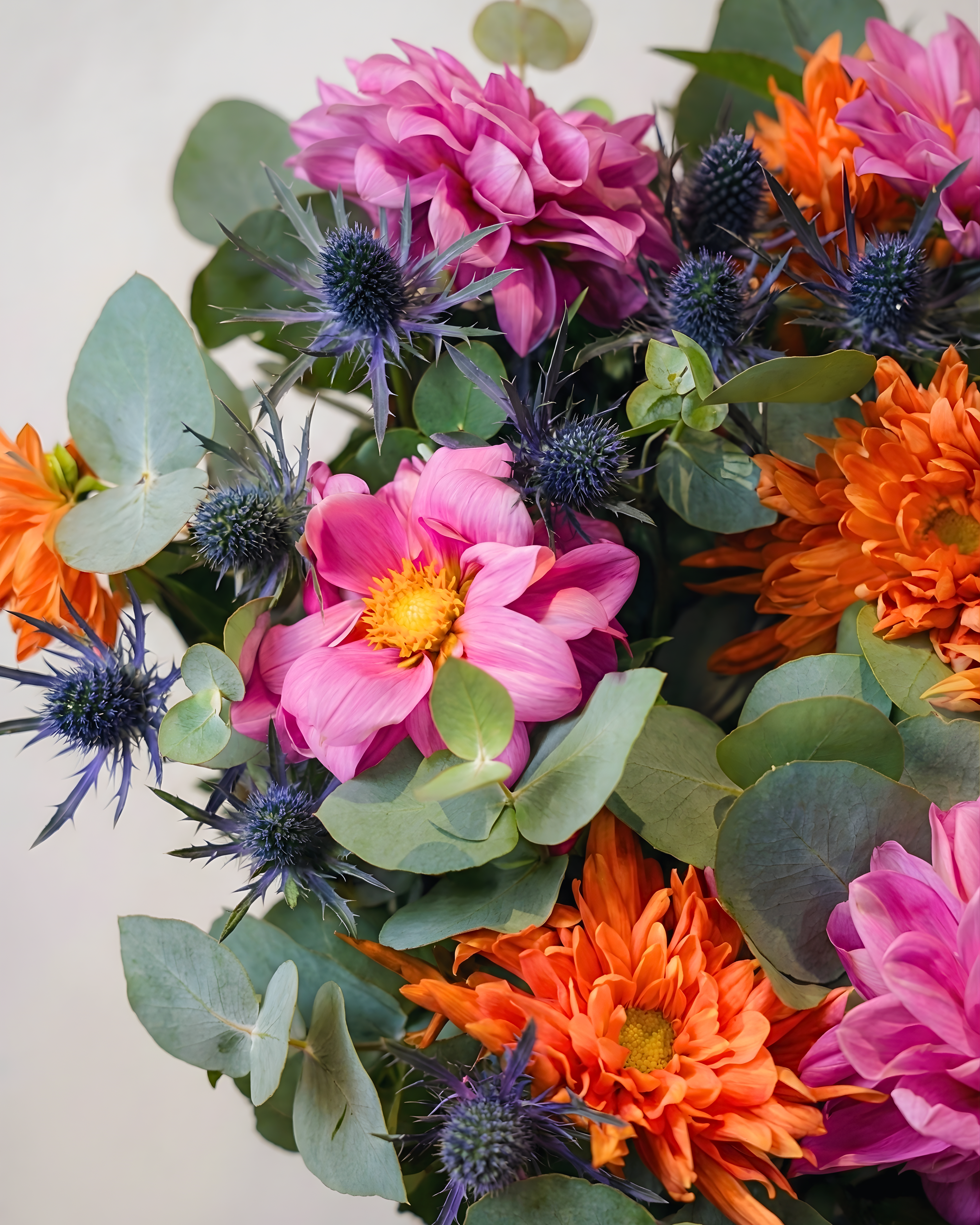 Romantic blush pink and cream bouquet